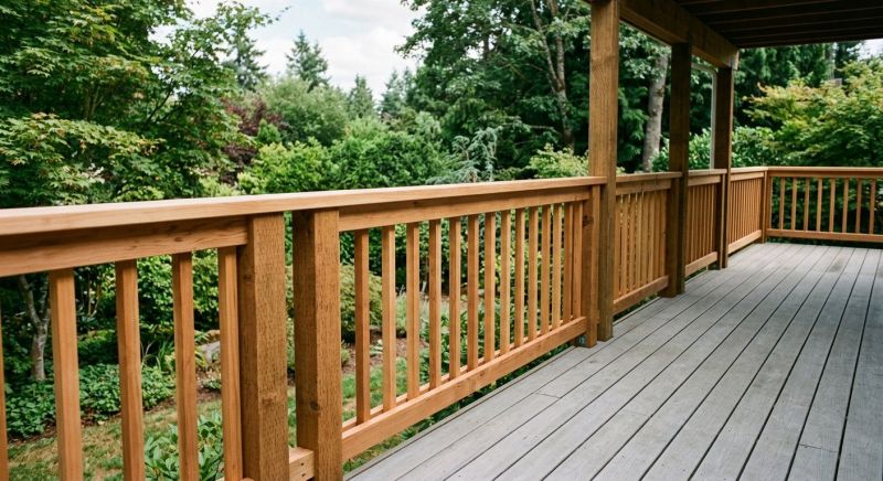 Deck Railing Replacement in Seattle, WA