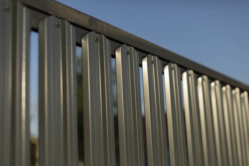 Black Metal Fence Installation in Kansas City, MO