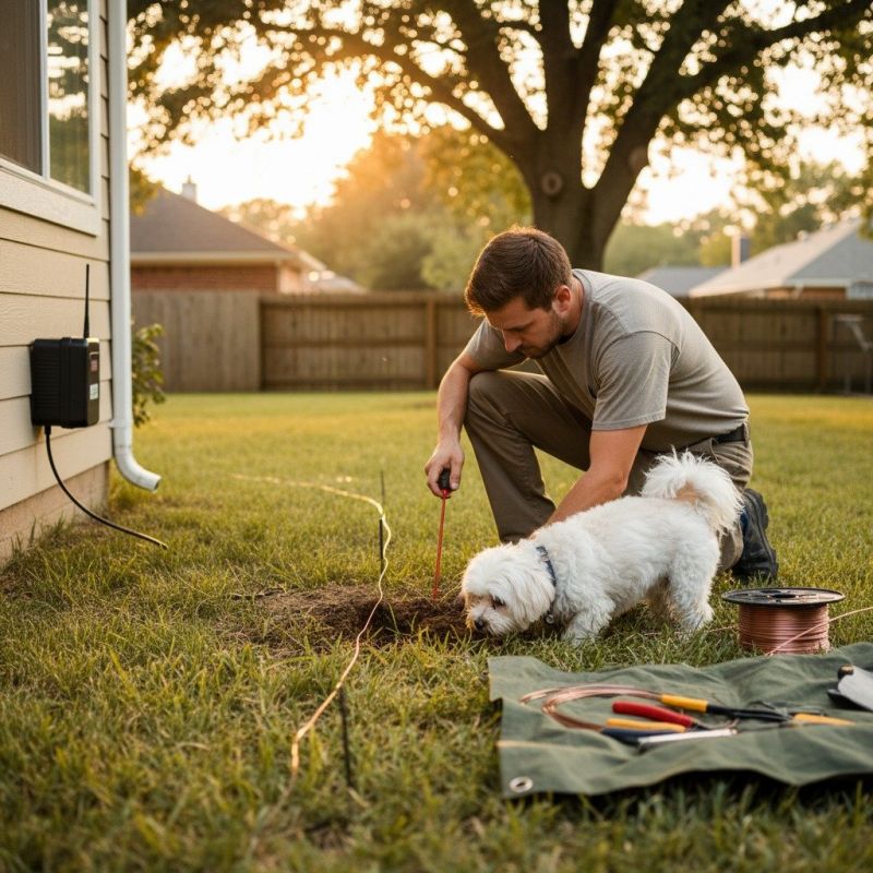 Picket Fence Installation