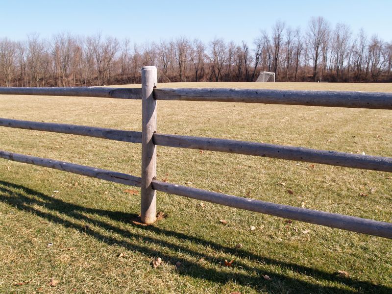 Rail Fence Installation in Pearland, TX