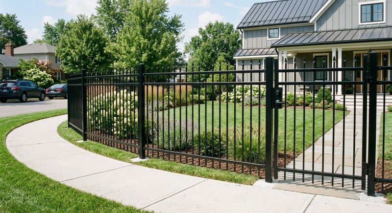 Steel Fence Replacement in Pearland, TX